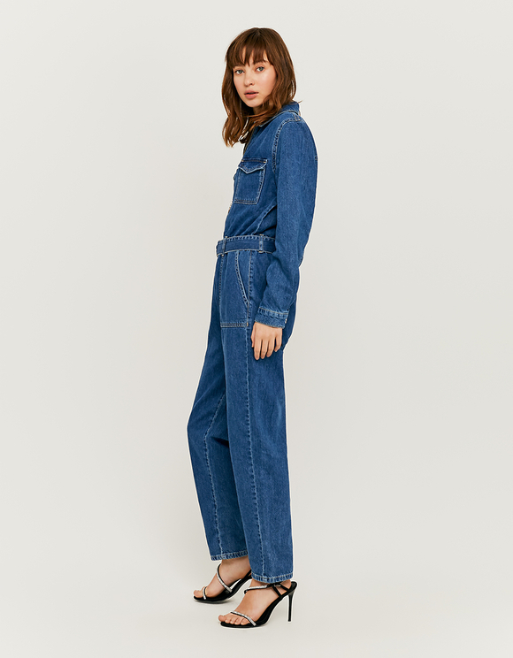 utility jumpsuit denim