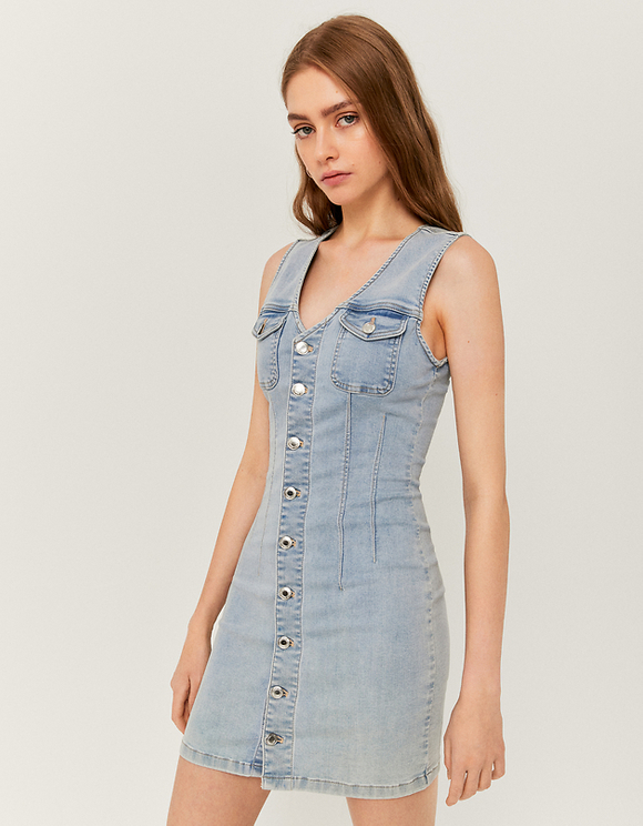 bodycon denim dress