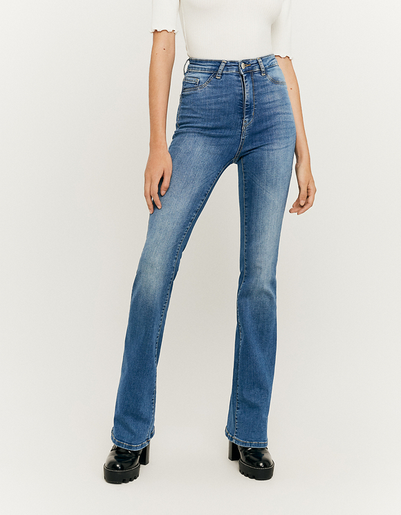 High Waist Skinny Flare Jeans | TALLY WEiJL Online Shop