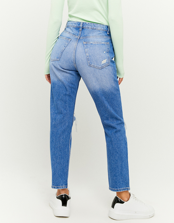 High Waist Ripped Mom Jeans | TALLY WEiJL Online Shop