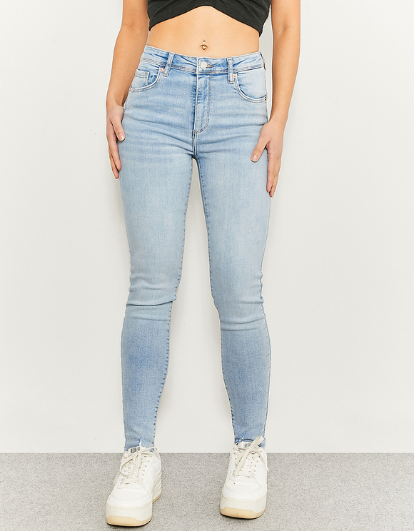 Mid Waist Skinny Push Up Jeans Tally Weijl Online Shop 