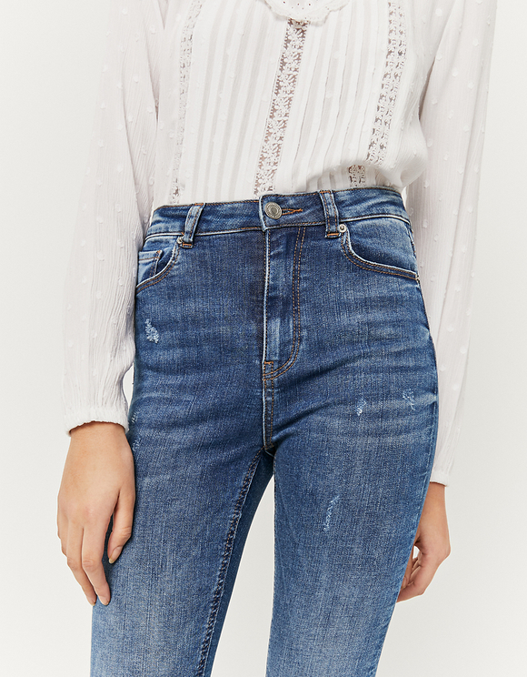 cropped jeans trousers