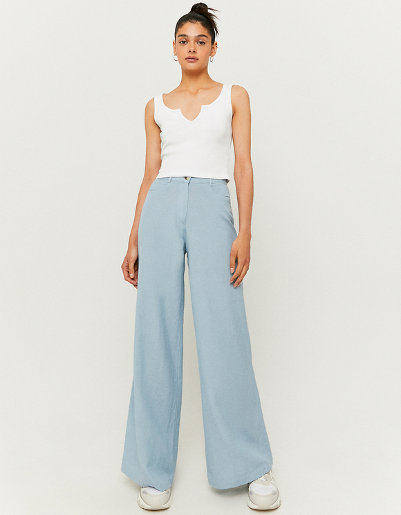 Wrap Front Pant in Charcoal  Bardot