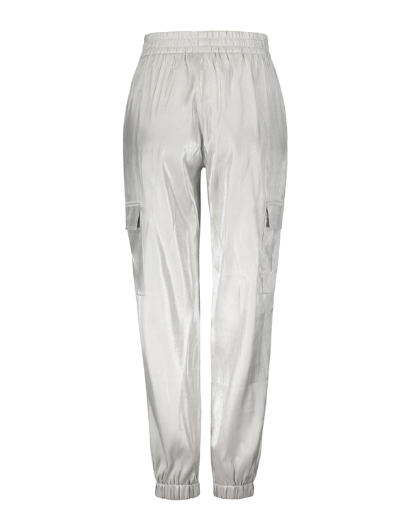 track pants with elastic bottom