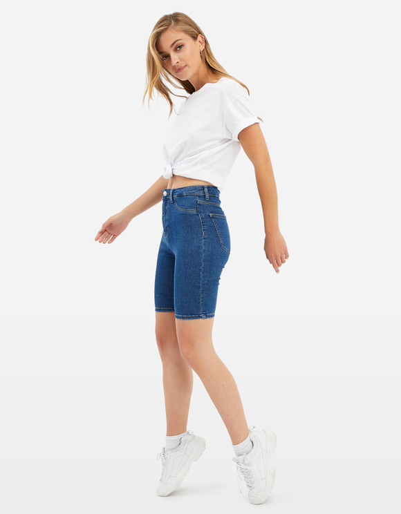 cycling shorts jeans