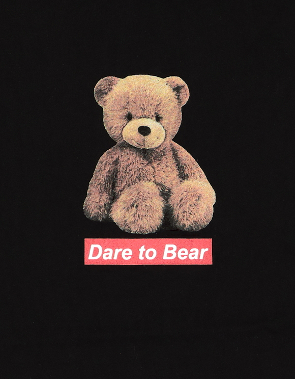 teddy bear with printed t shirt