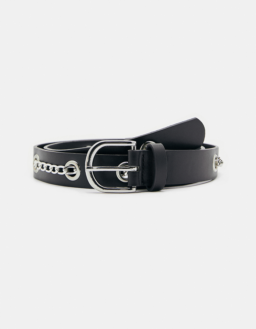 TALLY WEiJL, Eyelets & Chains Belt for Women