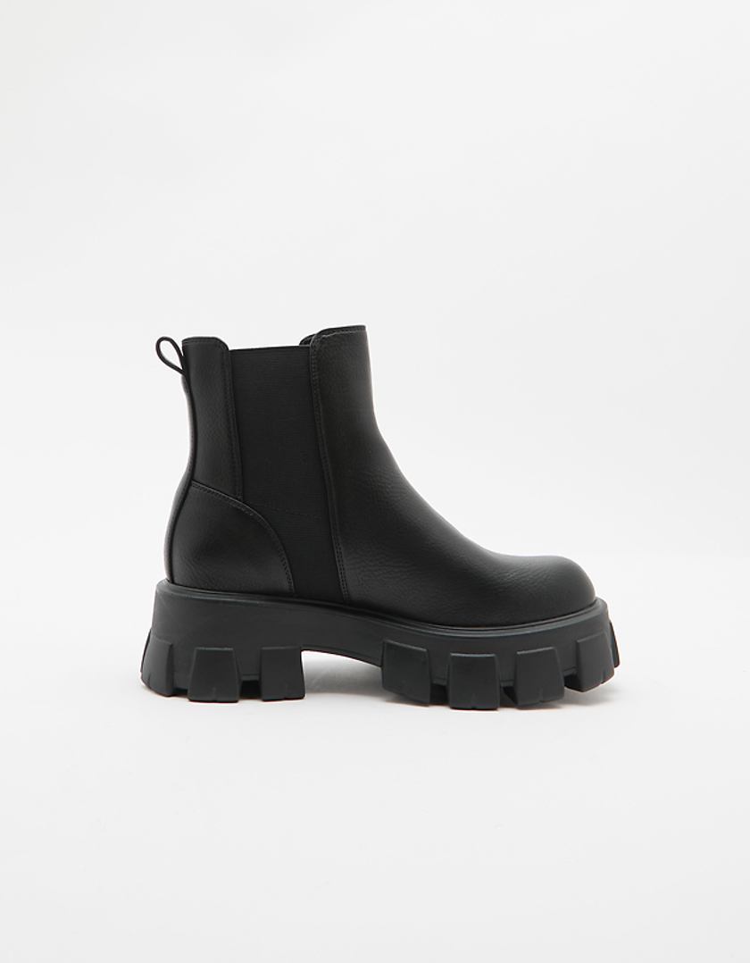 TALLY WEiJL, Schwarze Stiefeletten mit dicke Sohle for Women