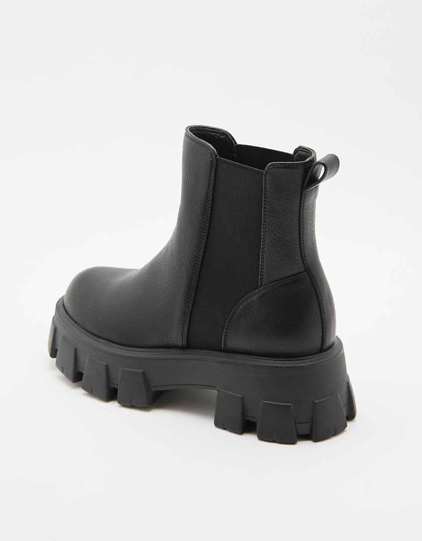 TALLY WEiJL, Schwarze Stiefeletten mit dicke Sohle for Women