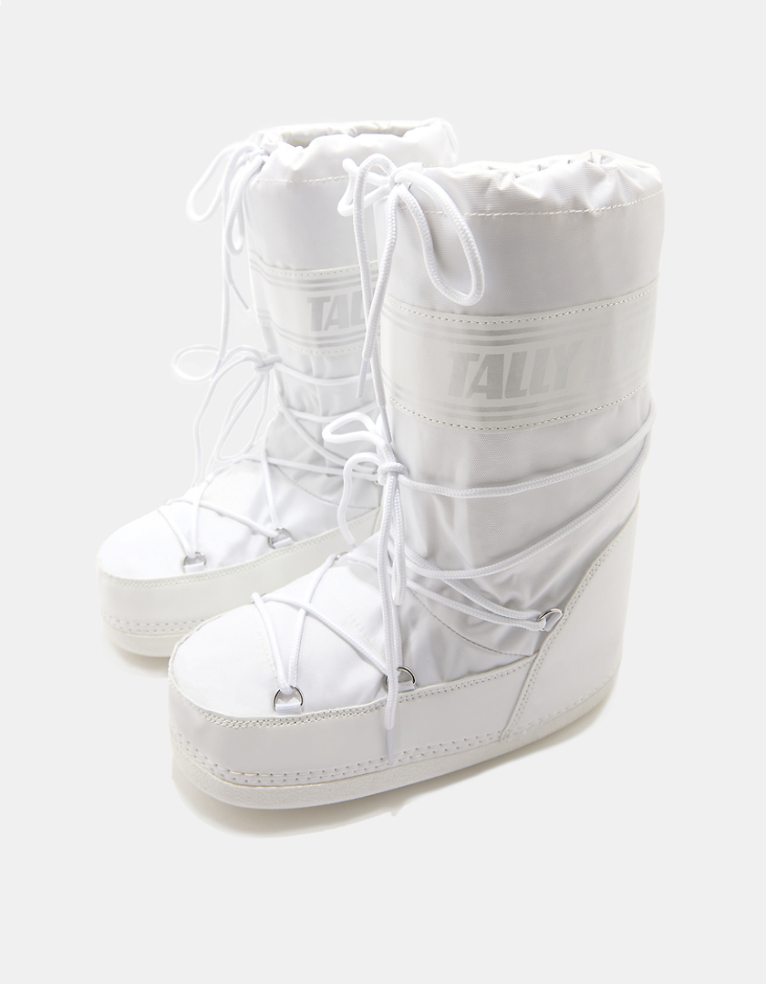 TALLY WEiJL, White Logo Snowboot for Women