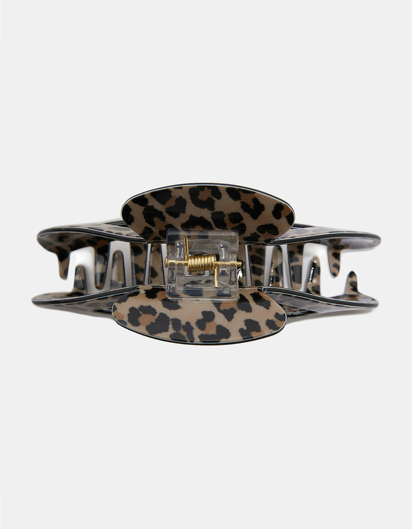 TALLY WEiJL, Pinza per Capelli Grande con Stampa Leopardata for Women