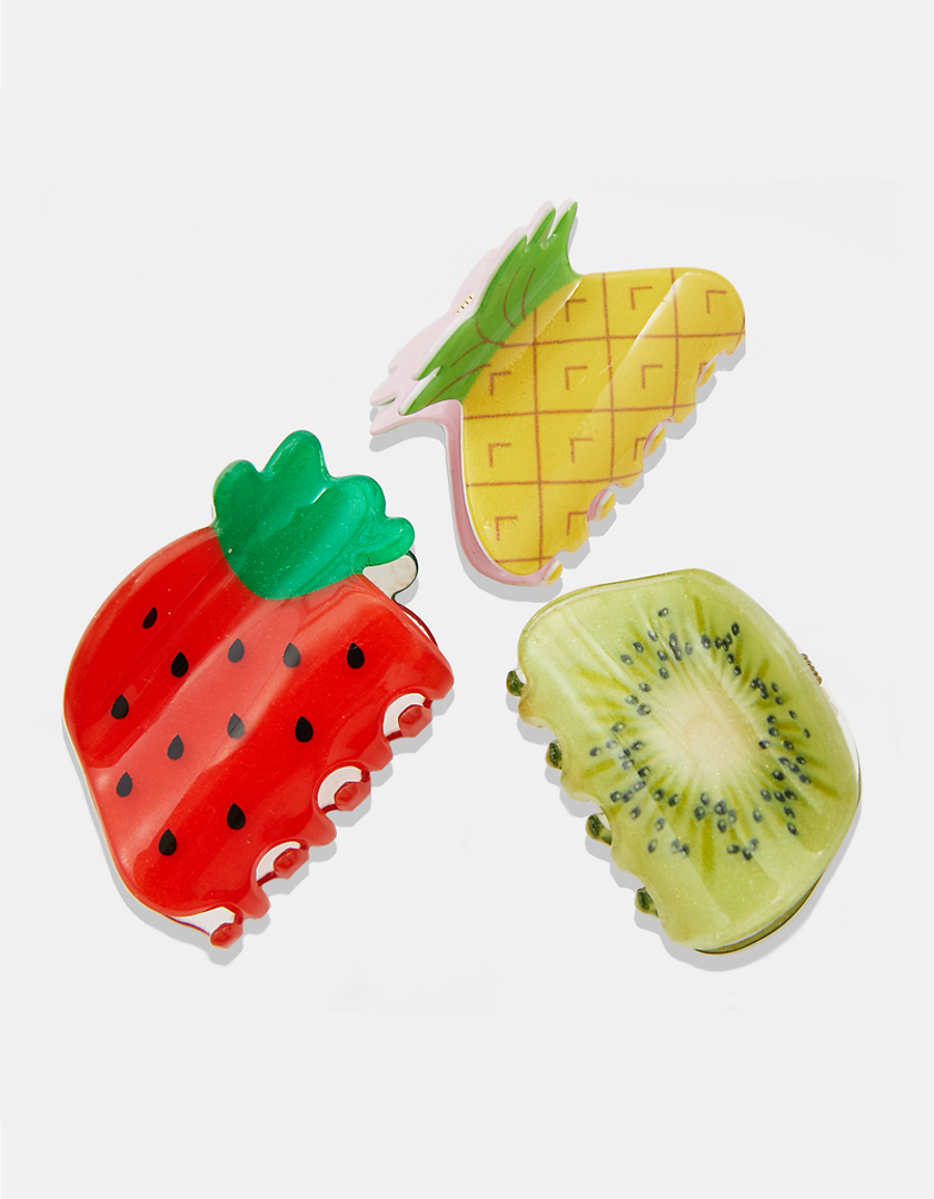 TALLY WEiJL, Lot de 3 Pinces à Cheveux en forme de Fruits for Women