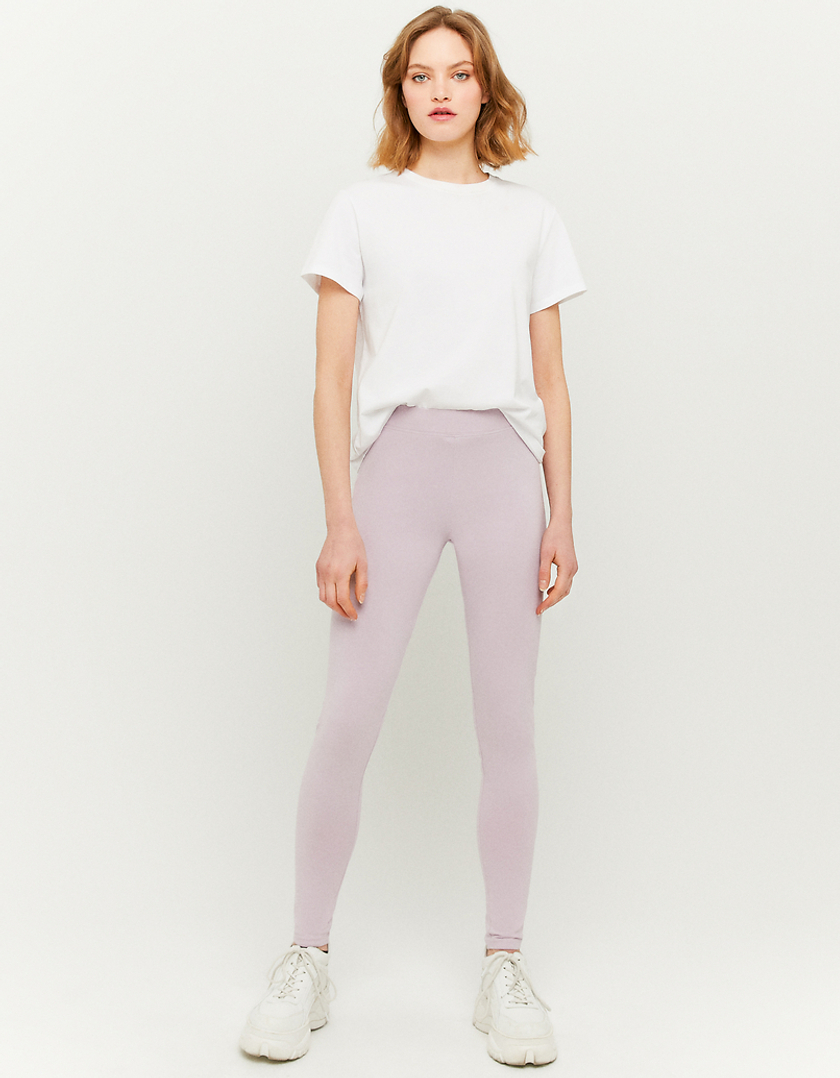 TALLY WEiJL, Lilafarbene elastische Leggings for Women