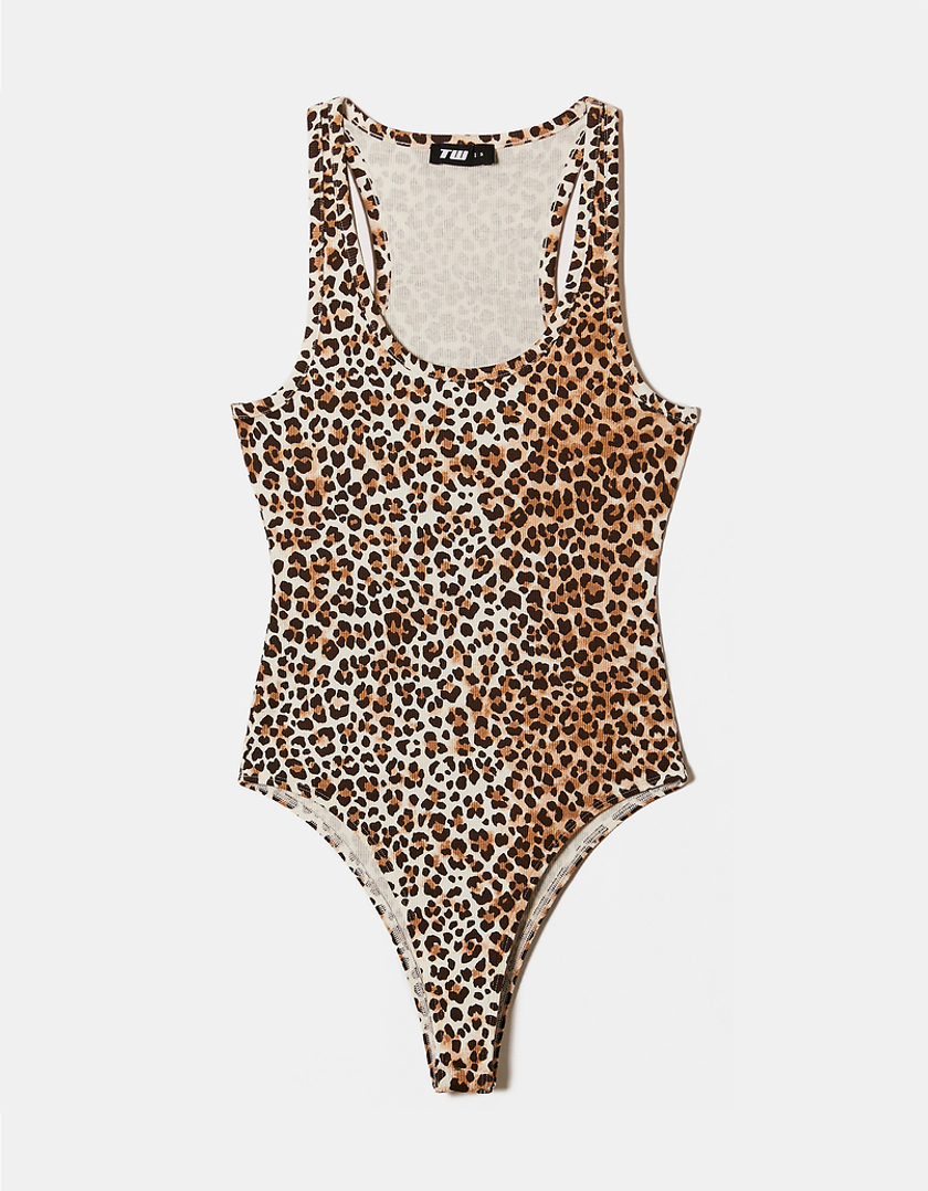 TALLY WEiJL, Body con Stampa Leopardata for Women