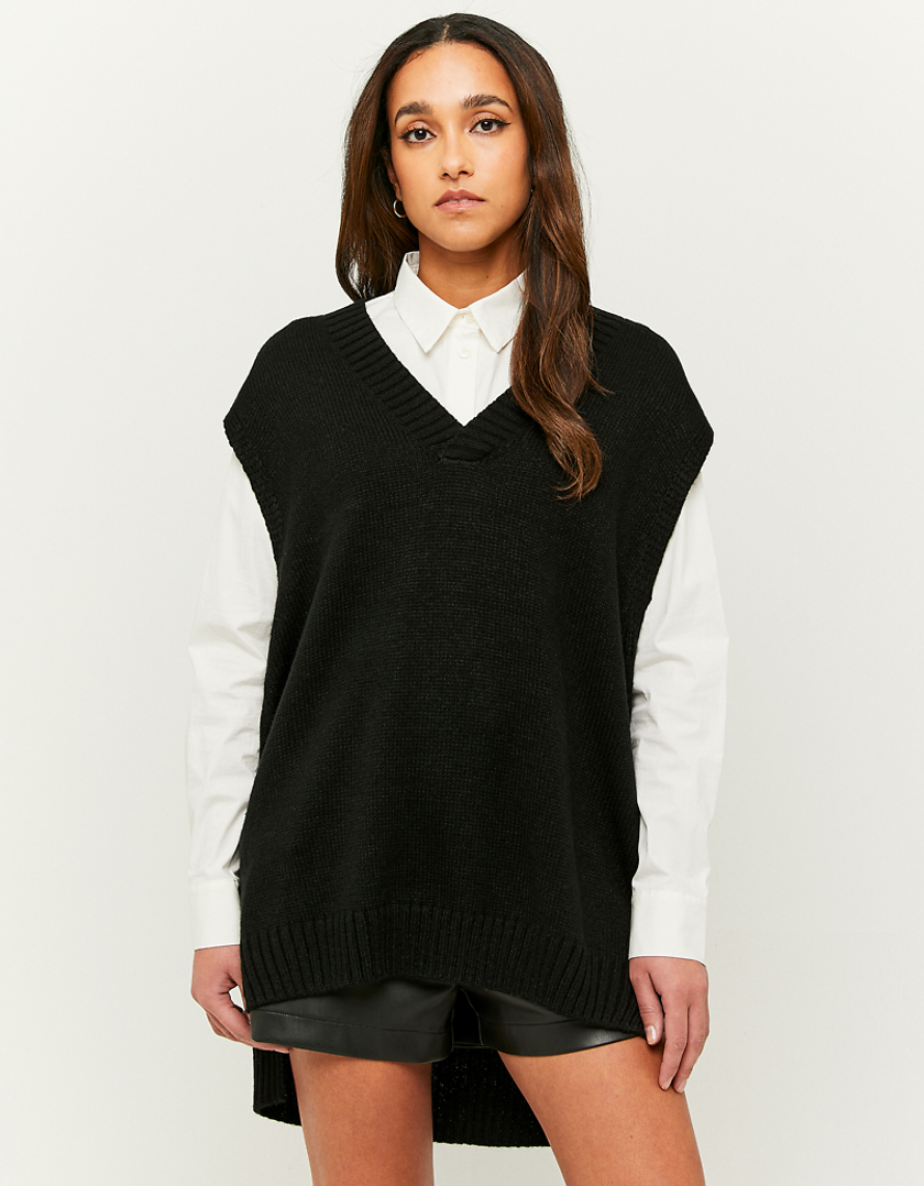 TALLY WEiJL, Schwarze Ärmelloser Pullover for Women