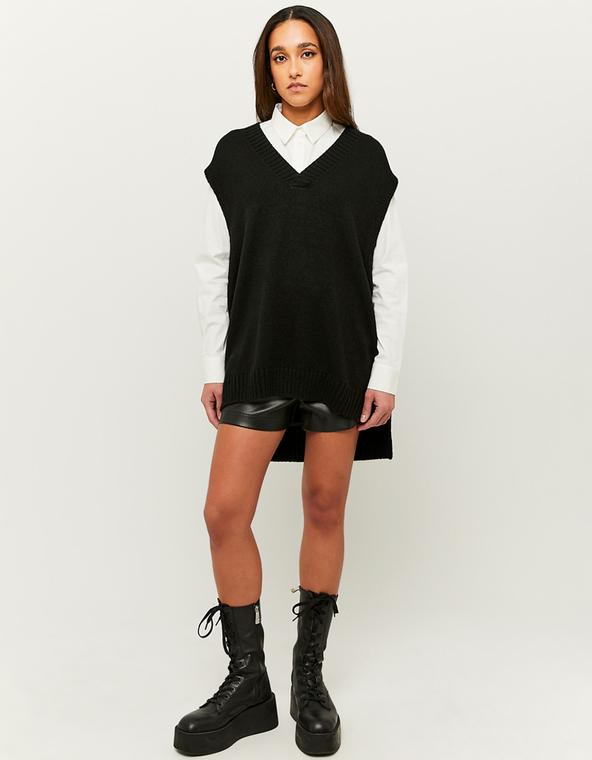 TALLY WEiJL, Black Sleeveless Jumper for Women