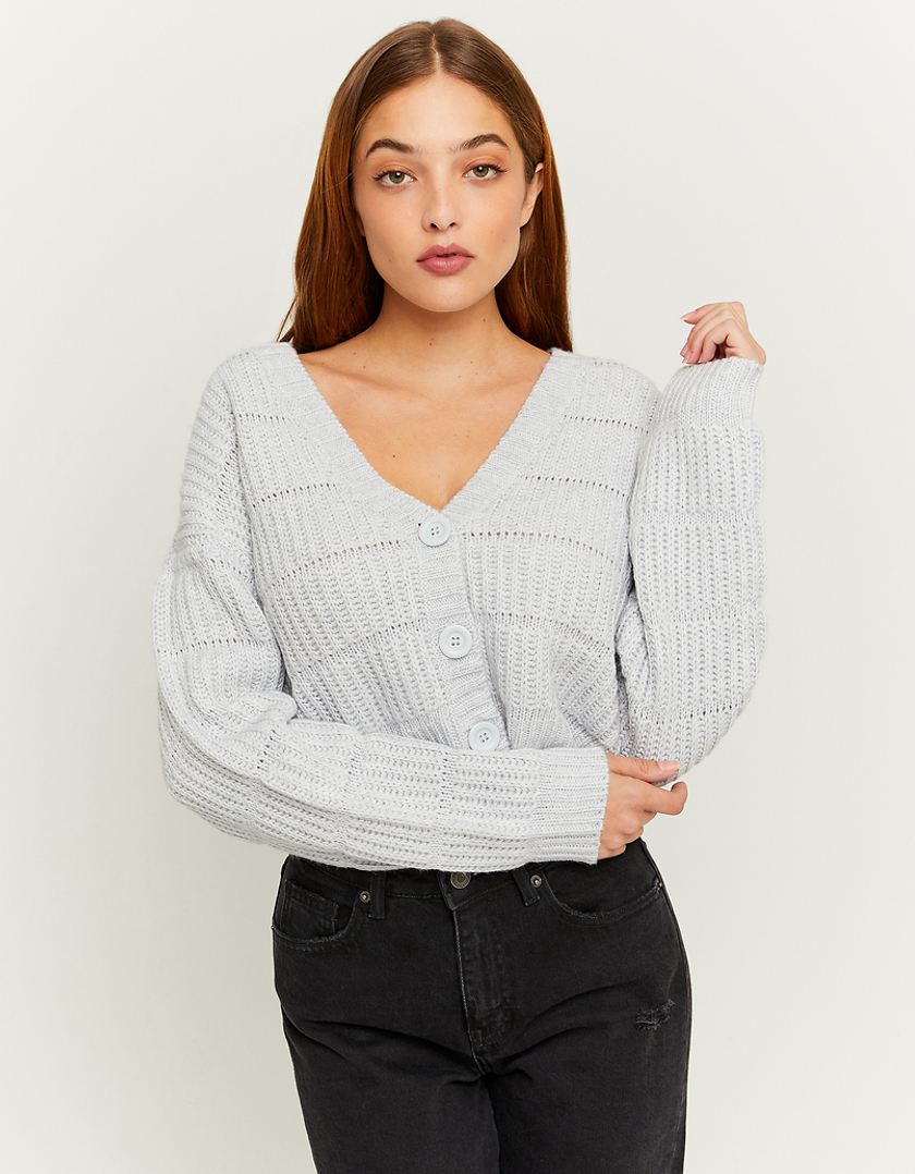 TALLY WEiJL, Cardigan Corto In Maglia for Women