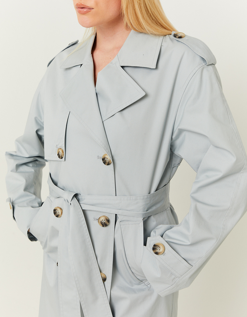 TALLY WEiJL, Long Trench Coat for Women