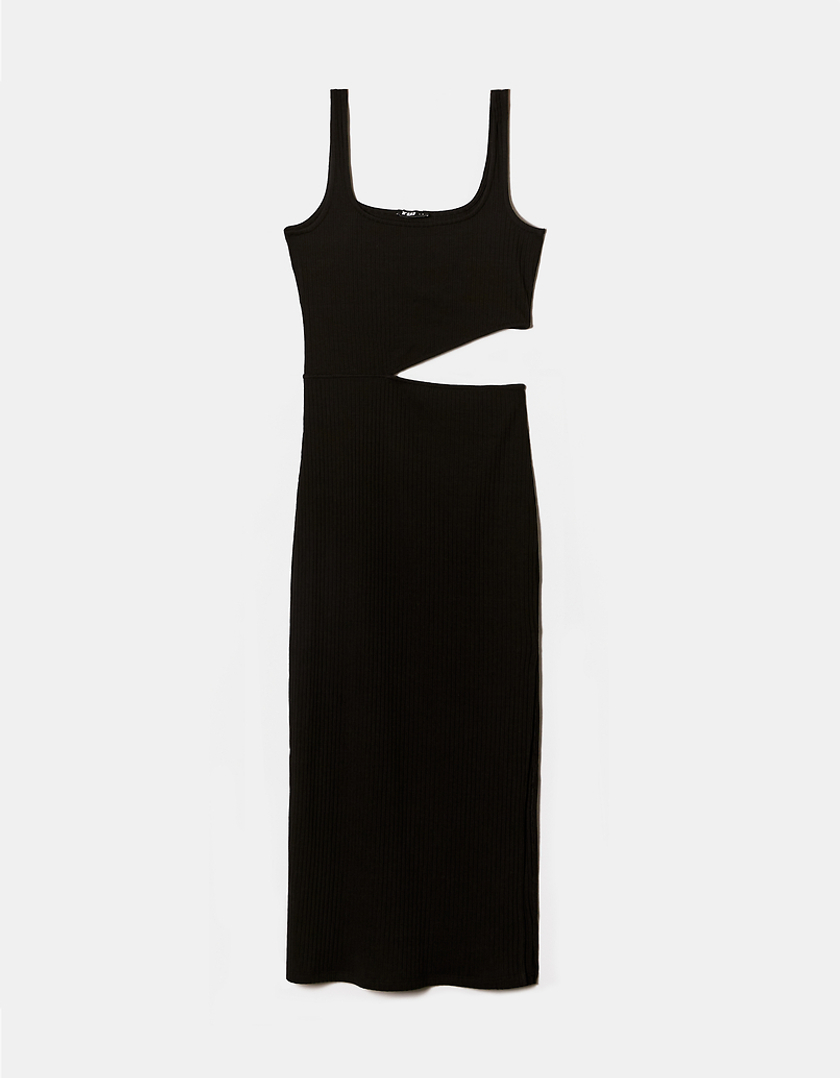 TALLY WEiJL, Black Basic Maxi Dress for Women