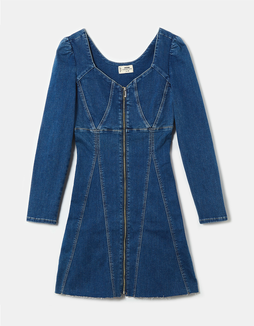 TALLY WEiJL, Robe Moulante en Jean for Women