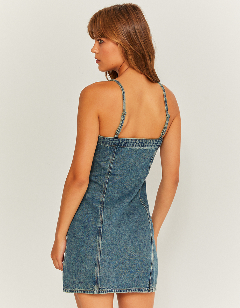 TALLY WEiJL, Fitted Denim Mini Dress for Women