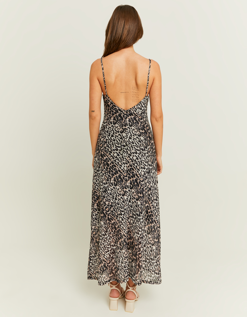 TALLY WEiJL, Maxikleid mit Leo-Print for Women