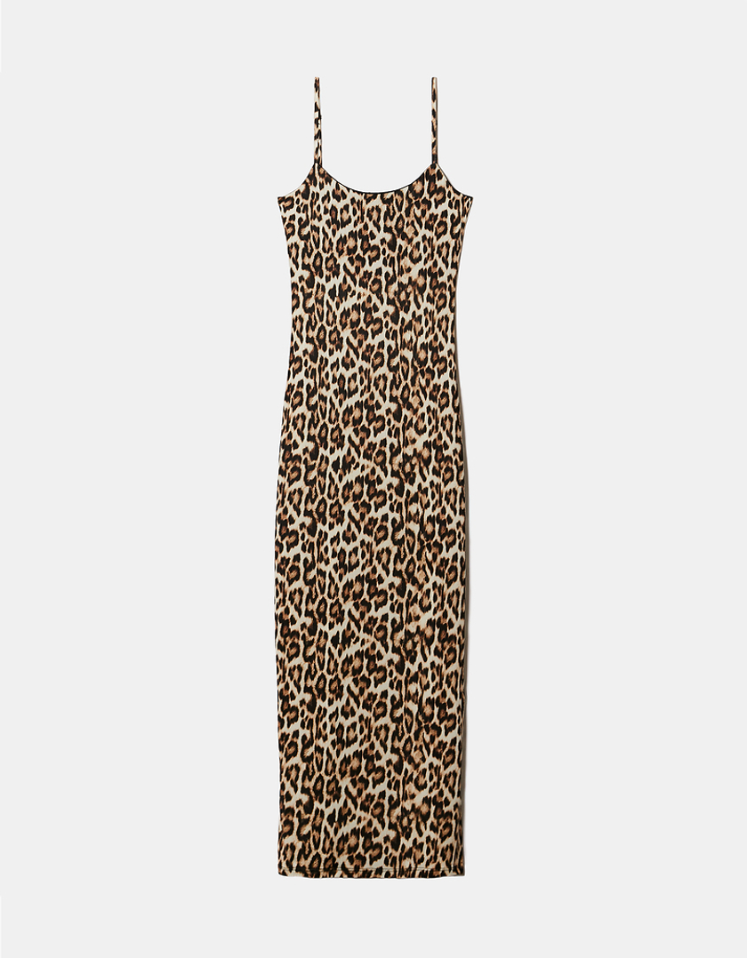 TALLY WEiJL, Vestito Lungo con Stampa Leopardata for Women