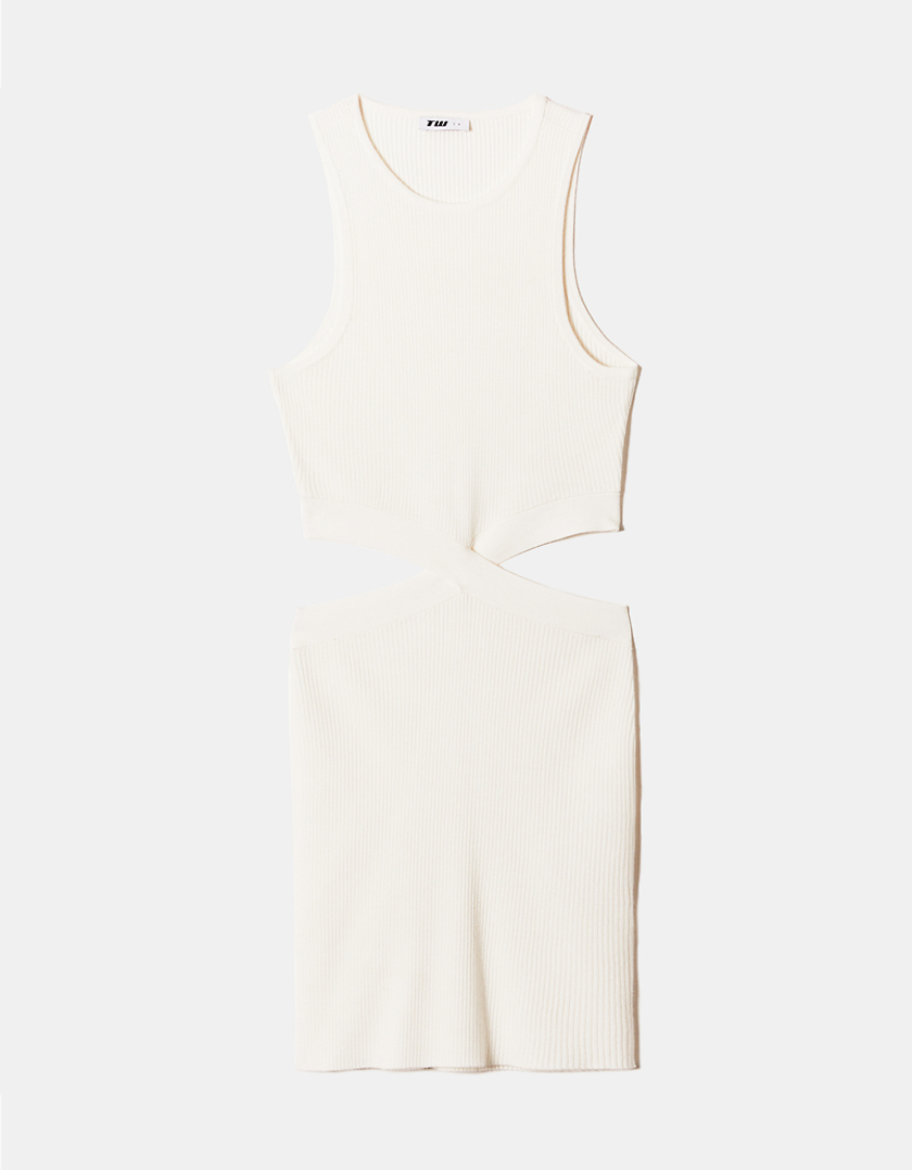 TALLY WEiJL, Knit Dress with Waist Cut Outs for Women