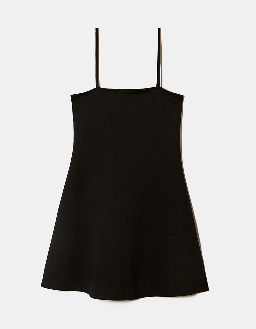 TALLY WEiJL, Black Sleeveless Mini Dress  for Women