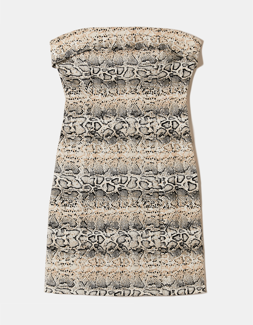 TALLY WEiJL, Snake Print Mini Dress for Women