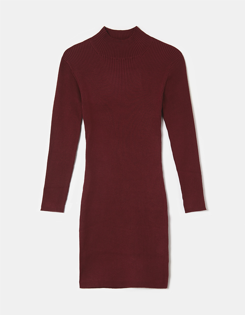 TALLY WEiJL, Mini Knit Long Sleeves Dress for Women