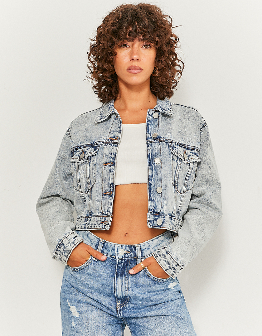 TALLY WEiJL, Blaue Jeansjacke for Women