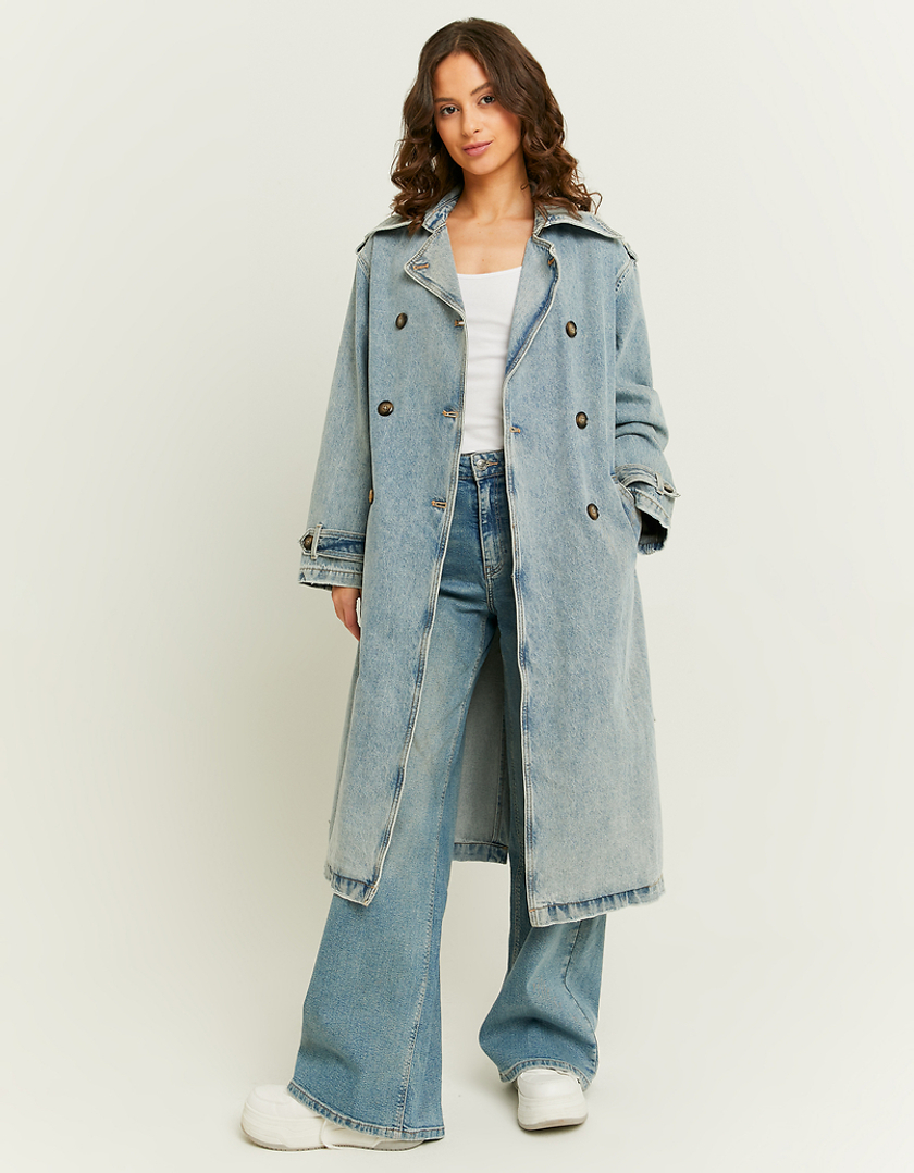 TALLY WEiJL, Trench-coat en jean long for Women