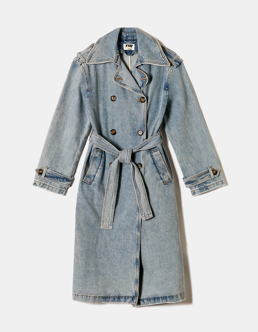 TALLY WEiJL, Trench-coat en jean long for Women