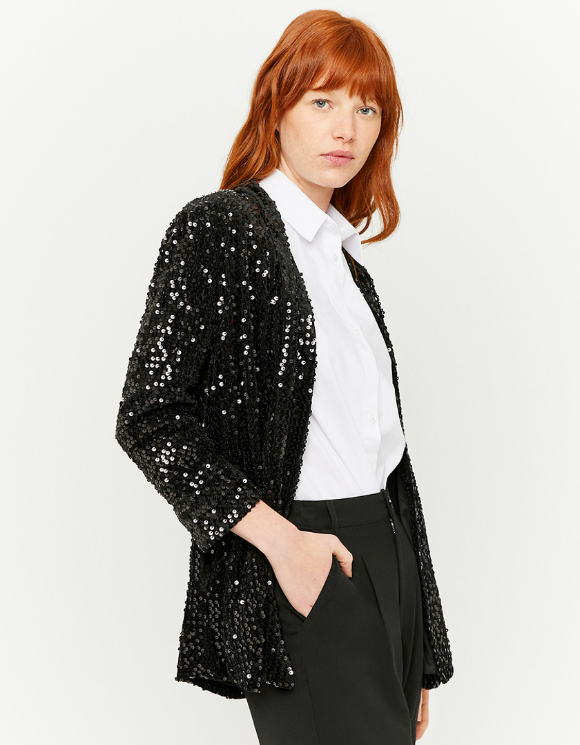 TALLY WEiJL, Blazer en Sequins Noir for Women