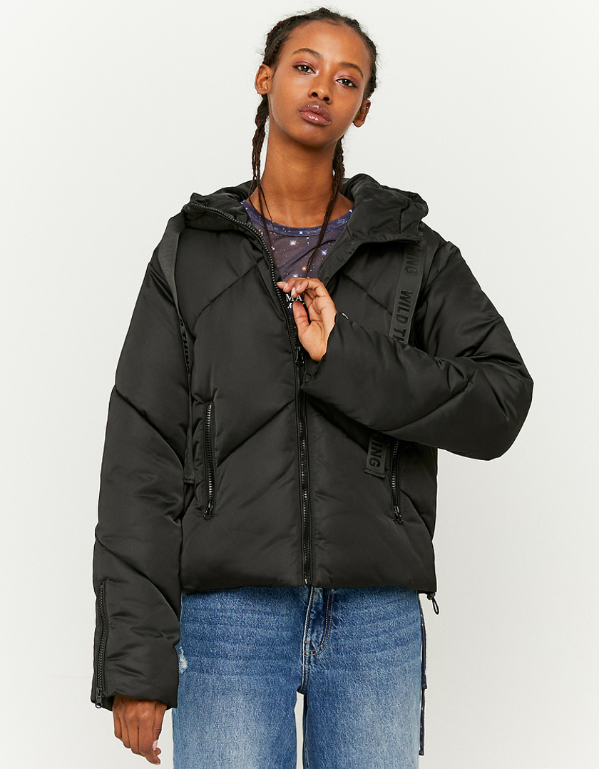 TALLY WEiJL, Black Puffer Jacket for Women