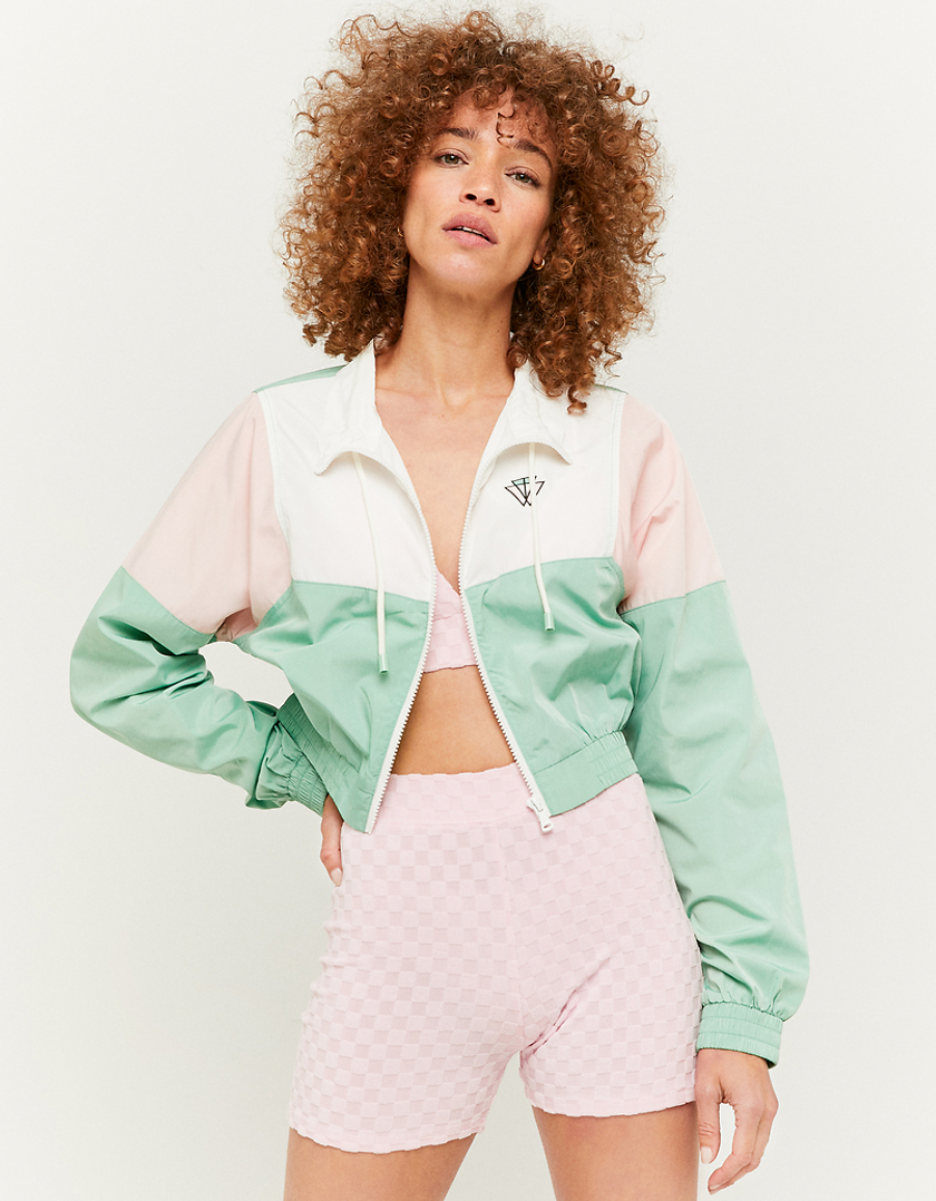 TALLY WEiJL, Cropped Windbreaker Jacket for Women