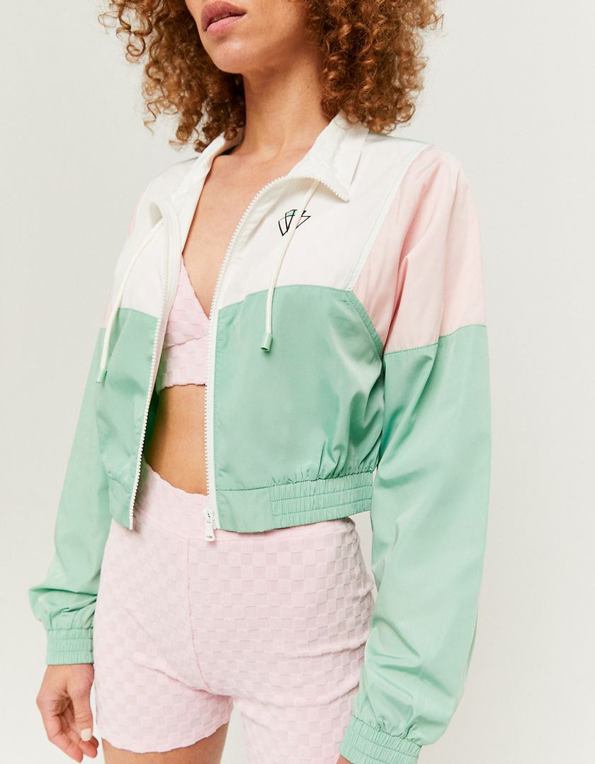 TALLY WEiJL, Cropped Windbreaker Jacket for Women