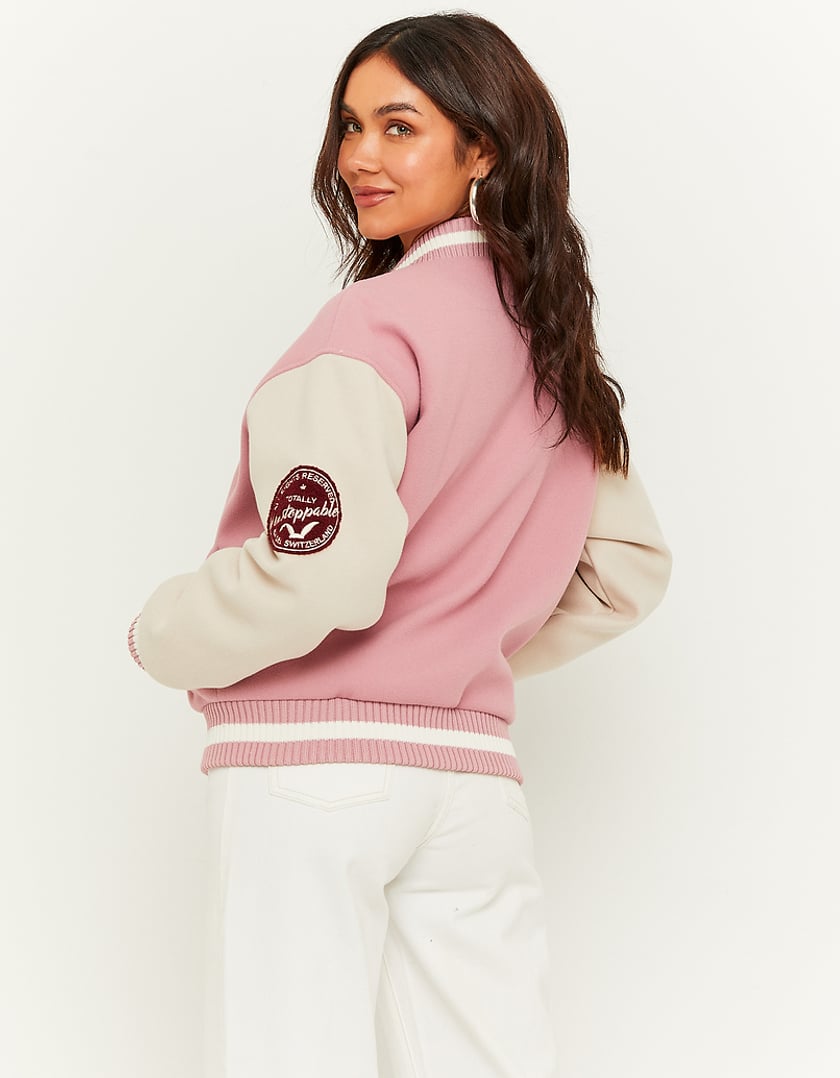 TALLY WEiJL, Veste Universitaire Rose for Women