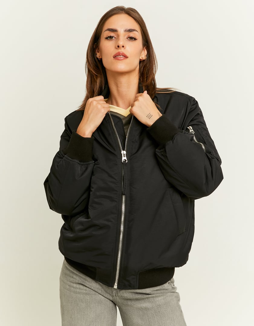 TALLY WEiJL, Veste Bomber Noire for Women