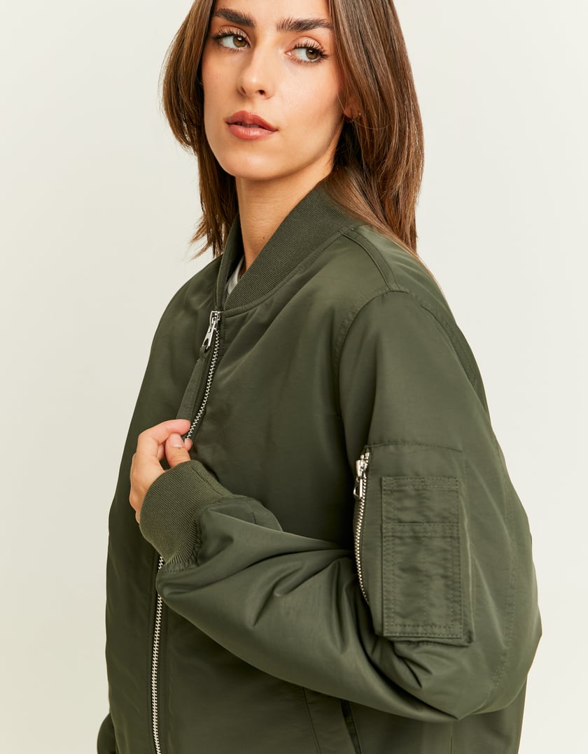 TALLY WEiJL, Khakifarbene Bomberjacke for Women