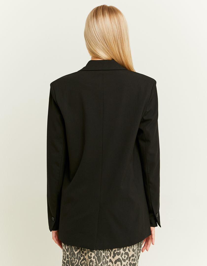 TALLY WEiJL, Giacca Blazer Doppiopetto Nera for Women