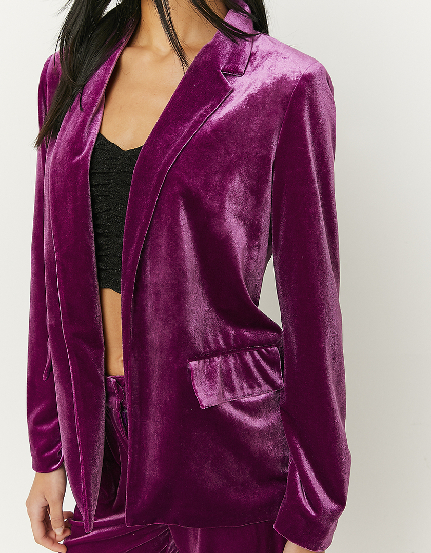 TALLY WEiJL, Pink Velvet Blazer for Women