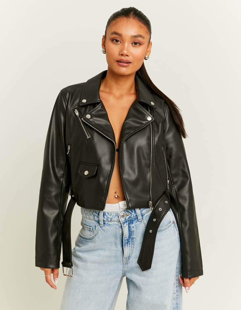 TALLY WEiJL, Black Biker Jacket for Women