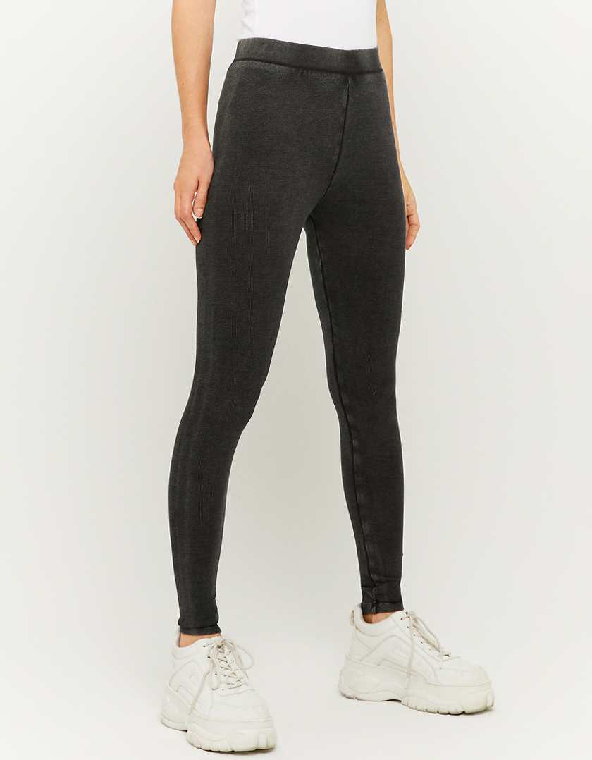 TALLY WEiJL, Graue gerippte Leggings for Women