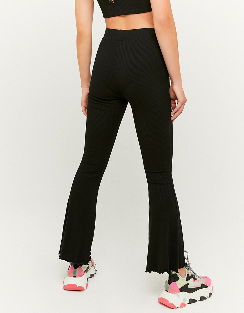 TALLY WEiJL, Legging Flare Court Noir for Women