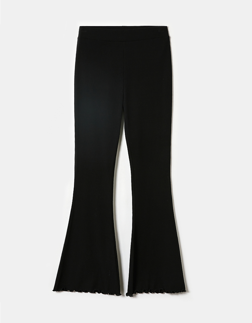 TALLY WEiJL, Legging Flare Court Noir for Women