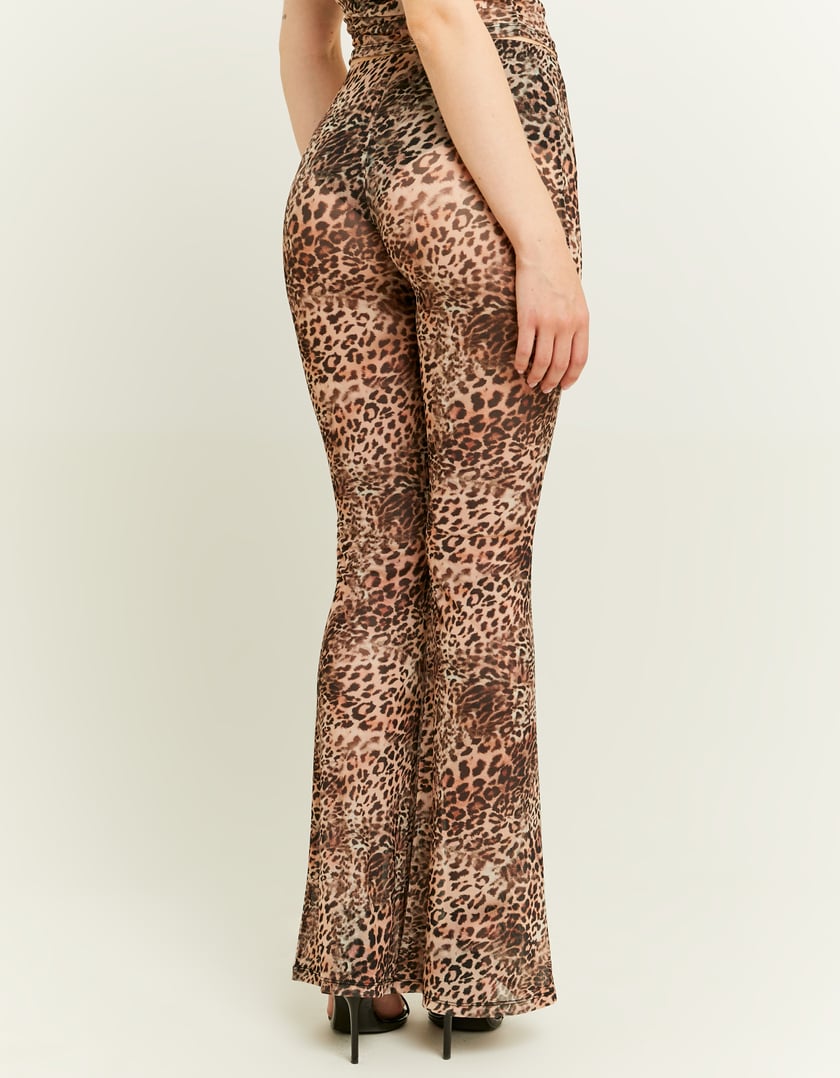 TALLY WEiJL, Leggings in tulle Stampa Leo for Women