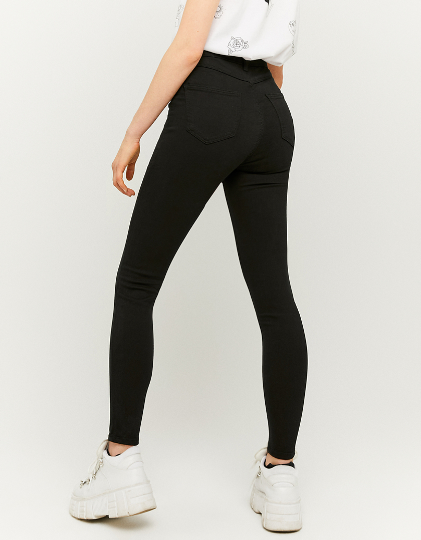 TALLY WEiJL, Pantaloni Skinny a Vita Alta con Bottoni for Women