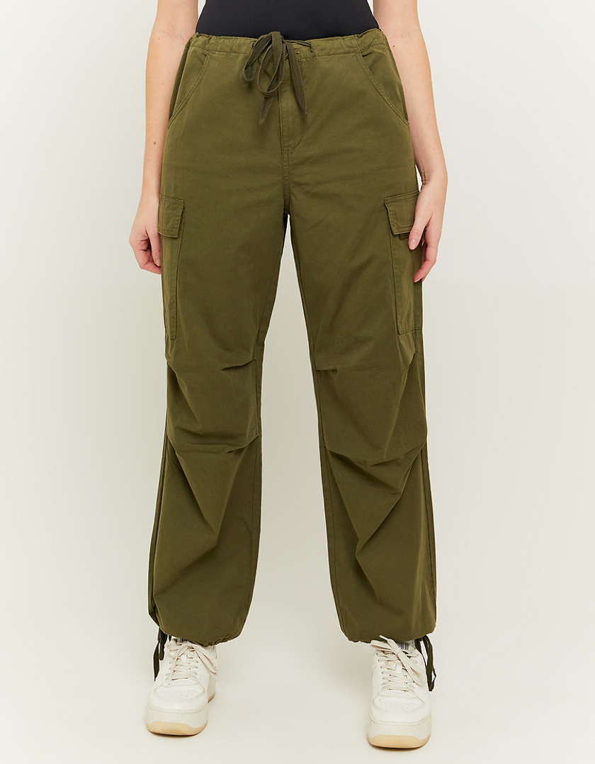 TALLY WEiJL, Pantalon Parachute Vert for Women